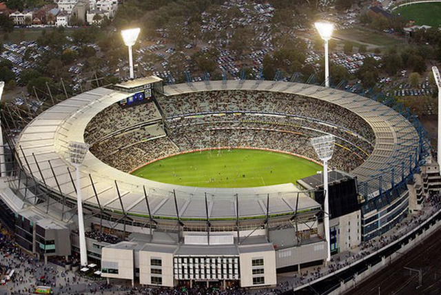footy : le stage MCG de Melbourne
